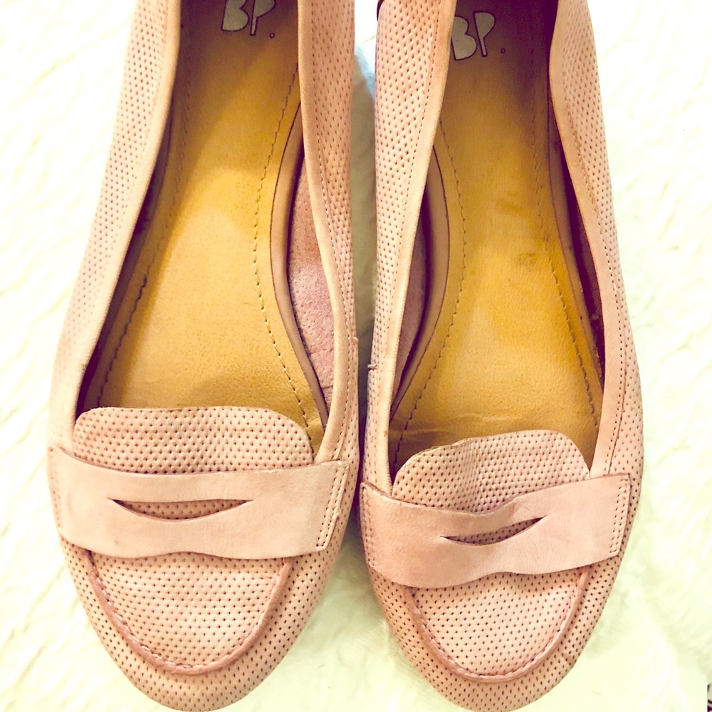 Blush Nordstrom BP loafers size 8.5